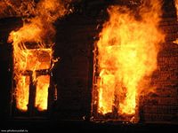 В Запорожской области в частном доме заживо сгорели три человека